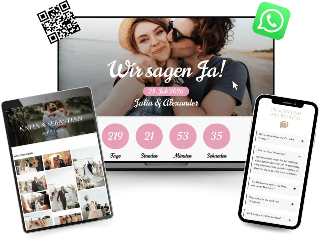 Hochzeitswebsite